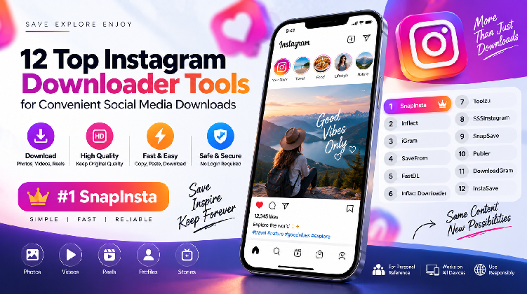 12 Top Instagram Downloader Tools