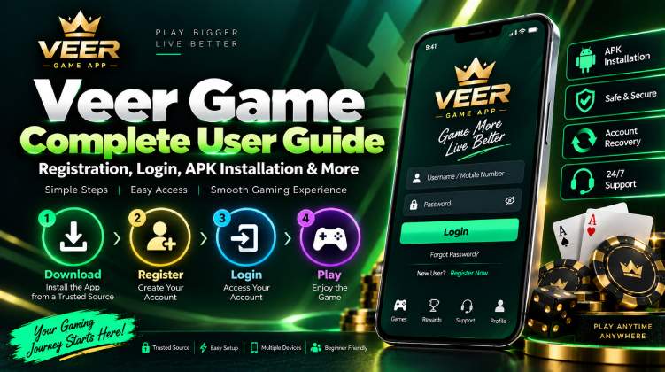 Veer Game – Registration, Login, APK Installation & Complete User Guide