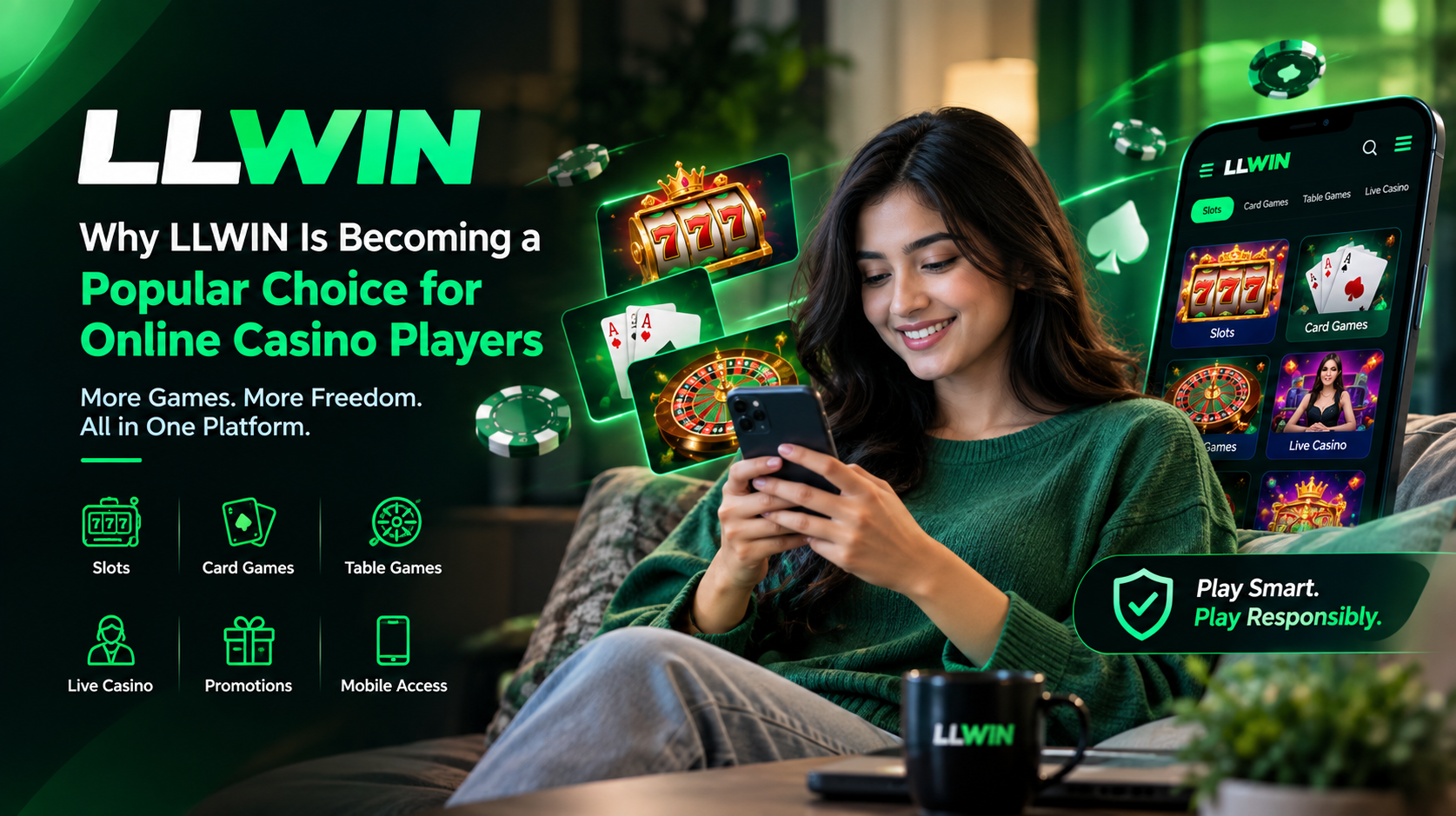 LLWIN Casino Games: Exploring Popular Options for Different Players