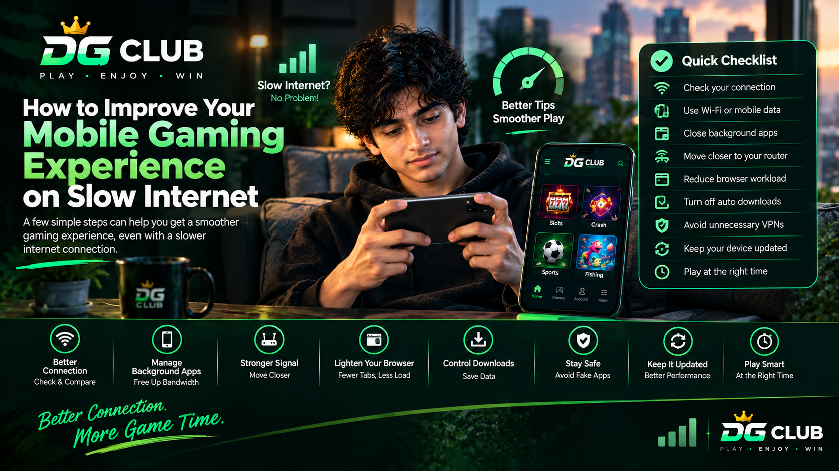 How to Improve Your Mobile Gaming Experience on Slow Internet